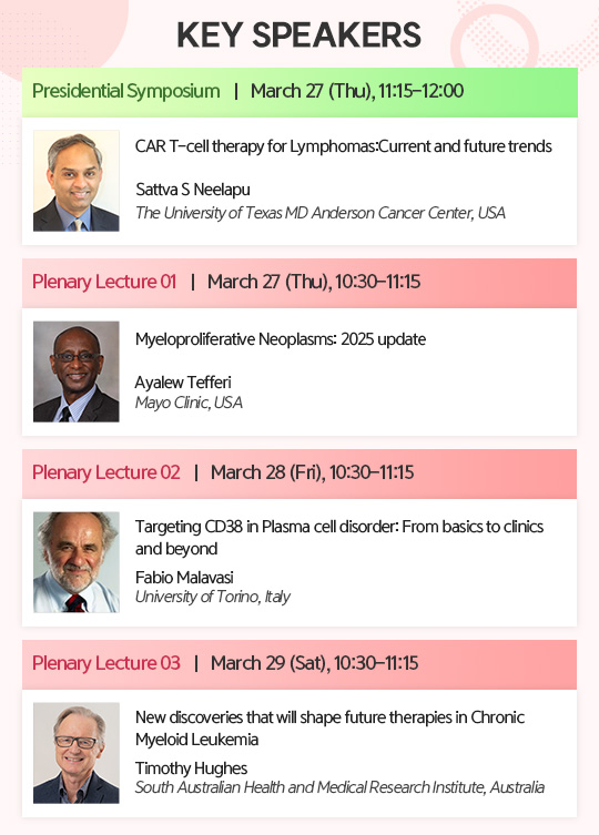 KEY SPEAKERS